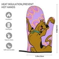 thumbnail image 3 of Happy Scooby Doo Microwave Gloves Anti Scalding Heat Resistant Oven Mitts Set Of 2 For Kitchen Cooking Baking Grilling BBQ, 3 of 8