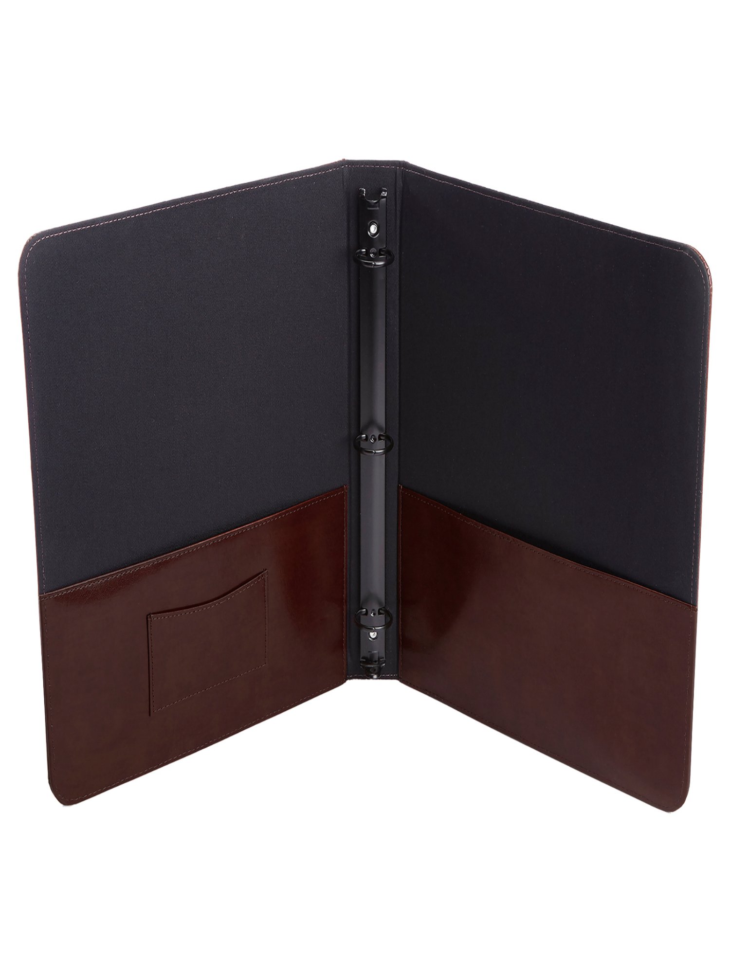 Royce Leather Executive 1 Inch Binder Document Organizer
