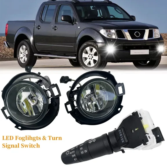 LED Fog Light Headlight Turn Signal Switch Kit for Nissan Frontier 2010-2021