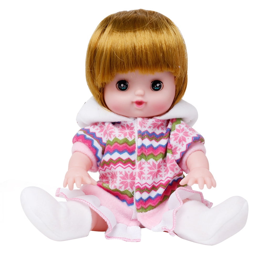doll with feeding bottle