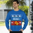 thumbnail image 3 of Christmas Sweatshirt, Drink the Halls with Pickleballs Funny Christmas Sweatshirt, Unique Holiday Pickleball Player Sweatshirt, Witty Sports Gift for Women & Men, 3 of 5