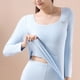 thumbnail image 1 of Conjuntos de blusas y camisas de cuello redondo y manga larga para niños, ropa de dormir de cuello redondo, conjunto de manga larga lisa, pantalones largos, ropa de hogar gruesa, prendas de poliéster, 1 of 7