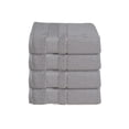 thumbnail image 5 of Melissa Linen, 4 Pack Washcloth, Super Absorbent, Ultra Durable Weave, Gray, 5 of 8