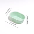 thumbnail image 3 of Silicone Mini Loaf Pans, Non Stick Reusable Baking Cups for Air Fryer, Molds for Baking Brownies, Cakes and More, 3 of 5