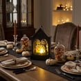 thumbnail image 4 of Halloween Night Light Spooky House Mini LED 5.9in Battery Tabletop Hanging Decor by OVFUIZ, 4 of 5