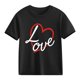 thumbnail image 1 of Blusas y camisas de manga corta con cuello redondo para niños y niñas, camisetas gráficas de manga corta, blusas con estampados bonitos para la temporada escolar., 1 of 9