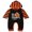 Black, variant on Inevnen My 1st Halloween Baby Hoodie Romper Boys Girls Pumpkin Jumpsuit Outfit Long Sleeve
