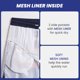 thumbnail image 4 of Bañador maamgic Quick Dry Shorts de baño para hombre, color azul marino, talla M, 4 of 9