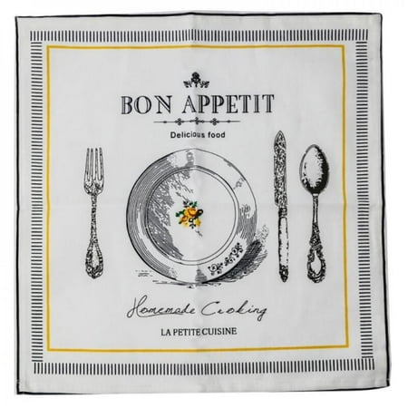 

Sales Promotion!Simple Teapot Plate Small Flower Cotton Linen Mat Cloth Napkin D