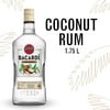 BACARDI Coconut Rum, Gluten Free, 1.75 L Bottle, ABV 35%