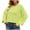 Green, variant on IROINNID Pullover Sweater for Women Casual Cropped Knitting Long Sleeve Round Neck Pullover Solid Trendy Sweater,Hot Pink