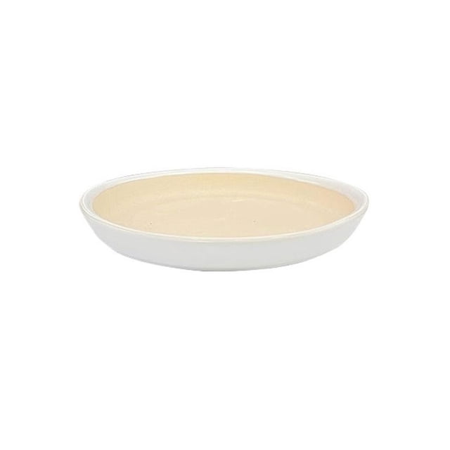 Plant Watering Pallet 6.3 Inch, Indoor Outdoor Round Ceramic Planter Drip Trays