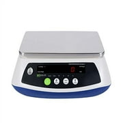 U.S. Solid Waterproof Bench Scale IP68 Compact Bench Water-Repellent Digital Platform Scale 30kg x 5g (66lb x 0.01lb)
