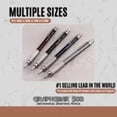 thumbnail image 3 of Pentel® Graph Gear 500™ Mechanical Drafting Pencils, 0.7 mm, Blue Barrel, Pack Of 2, 3 of 3