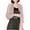 Pink, variant on Nfurl Cropped Cardigans for Women Bolero Shrug Hollow Out Crochet Cardigan Lightweight Long Sleeve Open Front Kint Cardigans Beige Free Size