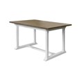 thumbnail image 2 of Modern Wood Counter Height Kitchen Dining Table Kitching seating table Brown, 2 of 9