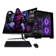 thumbnail image 1 of PC Gamer Completa IA Xtreme PC Gaming NVIDIA GeForce RTX 5060 Ti AMD Ryzen 7 5700 16GB SSD 1TB Monitor Curvo 31.5 180Hz WIFI Black Productividad Versátil Acelerada con IA, 1 of 6