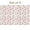 Pioneer Flower Floral-2, variant on Pioneer Flower Floral Print Pattern Summer Linen Placemats Set Of 6, Washable Non-Slip Heat Resistant Table Mats for Kitchen, 12x18 Inch