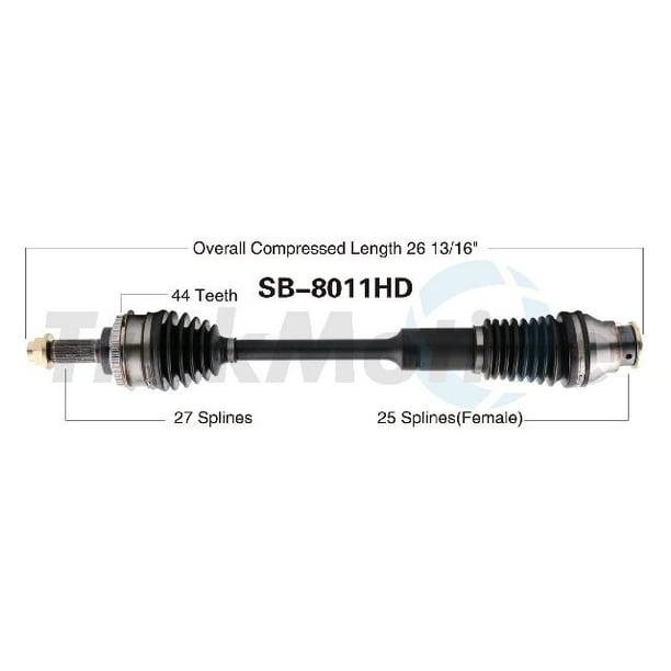 OE Replacement for 19992004 Subaru Impreza Front Right CV Axle Shaft