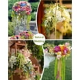 thumbnail image 5 of Duslogis 5 Pcs Real Preserved Amaranthus Hanging Wedding Flowers - 16''-28'' Bleached Dried Flowers for Wedding Arch Flowers, Wisteria Flowers Arrangement, Garlands, Home Decor (Light Green), 5 of 7