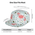 thumbnail image 6 of Uemuo Cute Flamingo Pattern Women's Baseball Cap,Straight Brim Hat,Golf Dad Hat,Travel Hat,Sun Protection Cap,Everyday Accessory, 6 of 9
