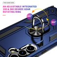 thumbnail image 3 of Gift compatible Samsung Galaxy S24 Case Drop-resistant PC+TPU Kickstand Phone Protector, 3 of 5