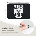 thumbnail image 3 of Respeta la barba, alfombra de baño súper suave y antideslizante para el baño, la cocina, el dormitorio, el hogar, alfombras de piso de 15,75 x 23,62 pulgadas, 3 of 6
