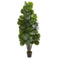 thumbnail image 1 of Nearly Natural 5543 6 in. Fiddle Leaf Fig Artificial Tree, 1 of 1