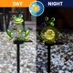 thumbnail image 3 of Luces Solares De Jardín Lámpara De Suelo En Forma De Rana Luz De Estaca Solar A Prueba De Agua Luz De Noche De Hierro Forjado Antioxidante Lámpara De Paisaje De Jardín Solar Para Camino De Patio Muyoka Hogar, 3 of 7