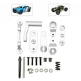 thumbnail image 4 of RC Steering Bellcrank Servo Set, RC Steering Assembly Wearable Aluminum Alloy Upgrade Part  For 1/10 RC Car Red,Dark Blue,Silver, 4 of 8