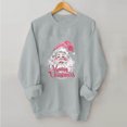 thumbnail image 2 of YABCSAZ Ugly Christmas Sweater for Women Plus Size Sweatshirts Casual Loose Long Sleeve Tops Santa Claus Christmas Trees Snowmen Reindeer Graphic Printed Oversized Pullover,Gifts for Women, 2 of 4