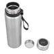 thumbnail image 4 of Taza de aislamiento de acero inoxidable, pantalla de temperatura, botella de agua aislada portátil de gran capacidad para el hogar, viajes, oficina, plata, 1000ml, 4 of 10