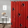 thumbnail image 2 of Fenyluxe Water Drops Shower Curtains for Stylish and Elegant Bathroom Decor with Hooks 100% Polyester Fiber Set Home Bathtubs Bathroom Decoration 36"x72, 2 of 7