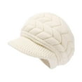 thumbnail image 5 of Womens Winter Hats Warm Knit Hat Slouchy Beanie * Brim with K6O9, 5 of 6