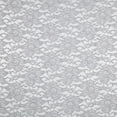 thumbnail image 2 of Zelouf Laurel Floral Scallop Glitter Lace  , Sewing, DIY, Crafts Fabric by the Yard, Granite Allure, 5 Yard, 2 of 2