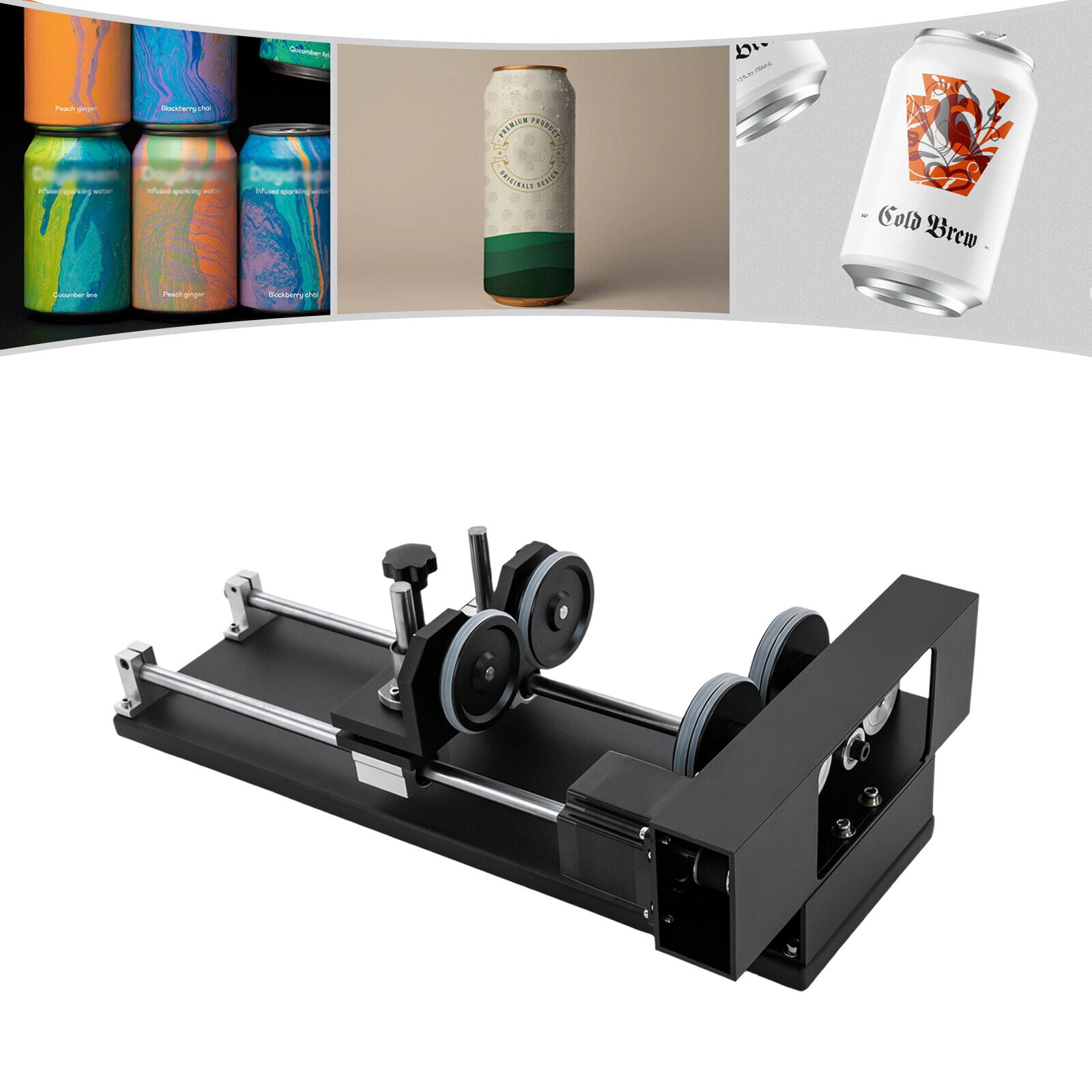 Laser Roller Rotary Axis Engraver Attachment for CO2 Laser Engravers Machine