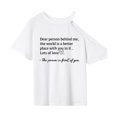 thumbnail image 2 of Camiseta de mujer Salvador con cuello redondo, ropa deportiva, básica para mochilero, vacaciones, trabajo, regalo del día de San Valentín S, 2 of 10