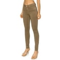 thumbnail image 2 of KHAKI & BLUE Women’s The Everyday Garment-Dyed Skinny Jeans Soft Stretchy High Rise Comfy Casual Pants, 2 of 6