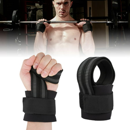 EEEkit Lifting Straps  - Weightlifting Hand Bar Wrist Support Hook Wraps, Wrist Supports Assist Grip Strength Weight Lifting Straps for Bodybuilding, Power (Best Weight Lifting Hooks)