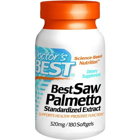 Doctor's Best Saw Palmetto Extract, 180 CT (Doctor's Best Saw Palmetto)