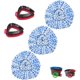 thumbnail image 1 of wonima02 Mop Heads Replacements for Ocedar, 3 Pack Mop Replace Head for Ocedar RinseClean 2-Tank System, Spin Mop Replacement Head with 2 Scrubber Mop Head, Microfiber Mop Refills Deep Cleaning, 1 of 1