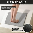 thumbnail image 4 of Alfombra de cocina YDKGL superabsorbente, antideslizante, lavable, gris, 4 of 9