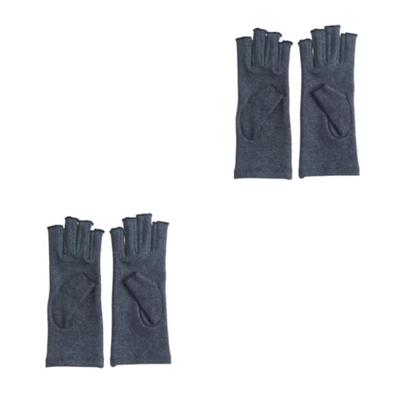 Guantes para artritis Sonducket Dedo Mano Muñequera Soporte Brace Medio dedo Antideslizante