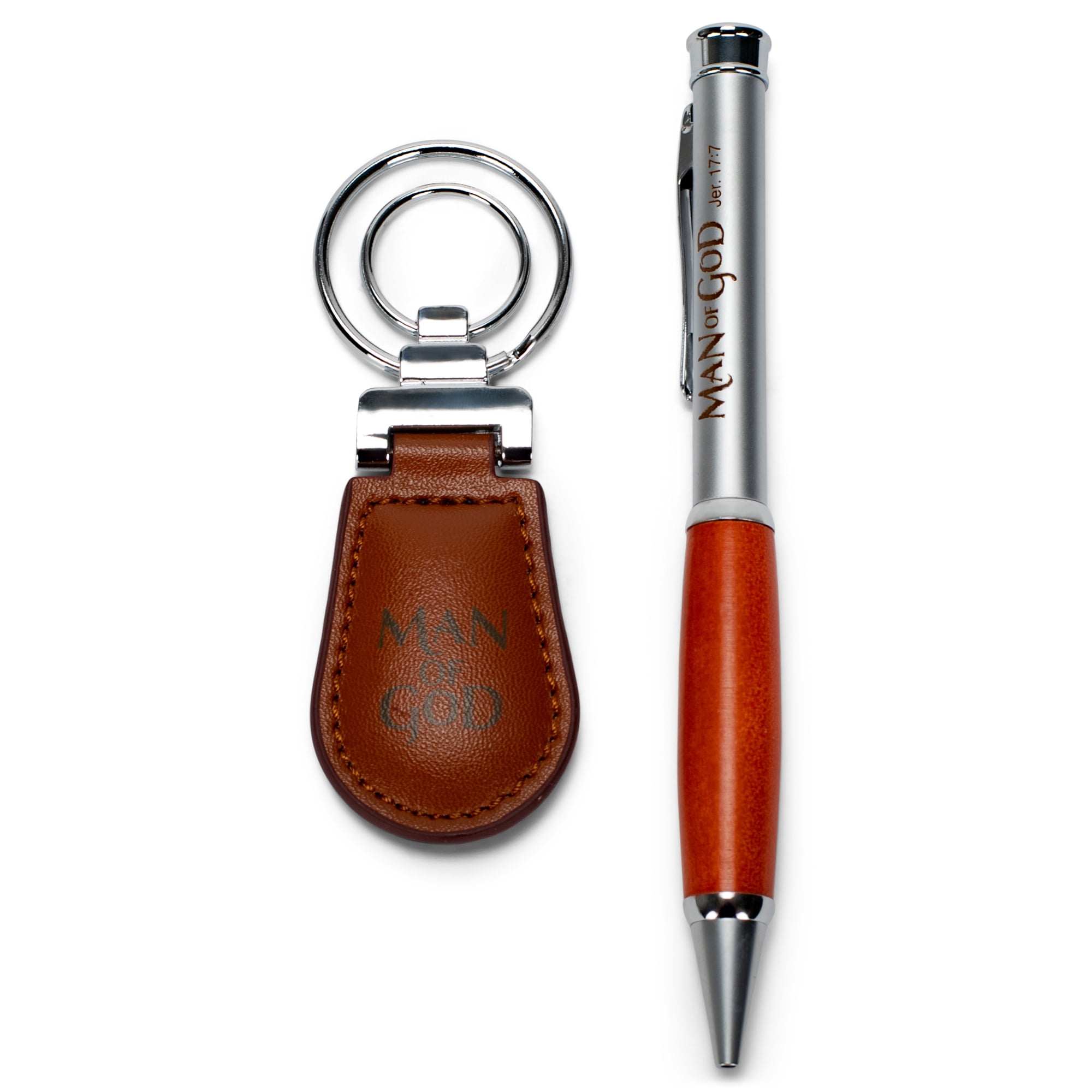 Jeremiah 17:7 Pen Keyring Set