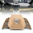 thumbnail image 4 of Dashboard Trim Cover Dash Clock Upper Cover 958 552 189 01 Instrument Panel Trim Fit For  2011-2017 Beige, 4 of 8