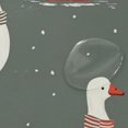 thumbnail image 4 of Yayeee Shower Curtain with Hooks 72"x72" Waterproof Fabric Bathroom Hanging Decor, Winter Goose, 4 of 5