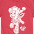 thumbnail image 3 of Paw Patrol - Chase Christmas Bells - Toddler And Youth Short Sleeve Graphic T-Shirt, 3 of 6