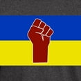 thumbnail image 3 of CafePress - Ukrainian Flag With Fist T Shirt - Men's Classic Graphic Cotton T-Shirt, 3 of 4