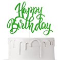 thumbnail image 1 of Decoración para tartas con purpurina dorada para felicitación de cumpleaños de Notbadsys, 1 of 7