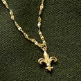 thumbnail image 2 of Ross-Simons Italian 14kt Yellow Gold Fleur-De-Lis Necklace, Women's, Adult, 2 of 6